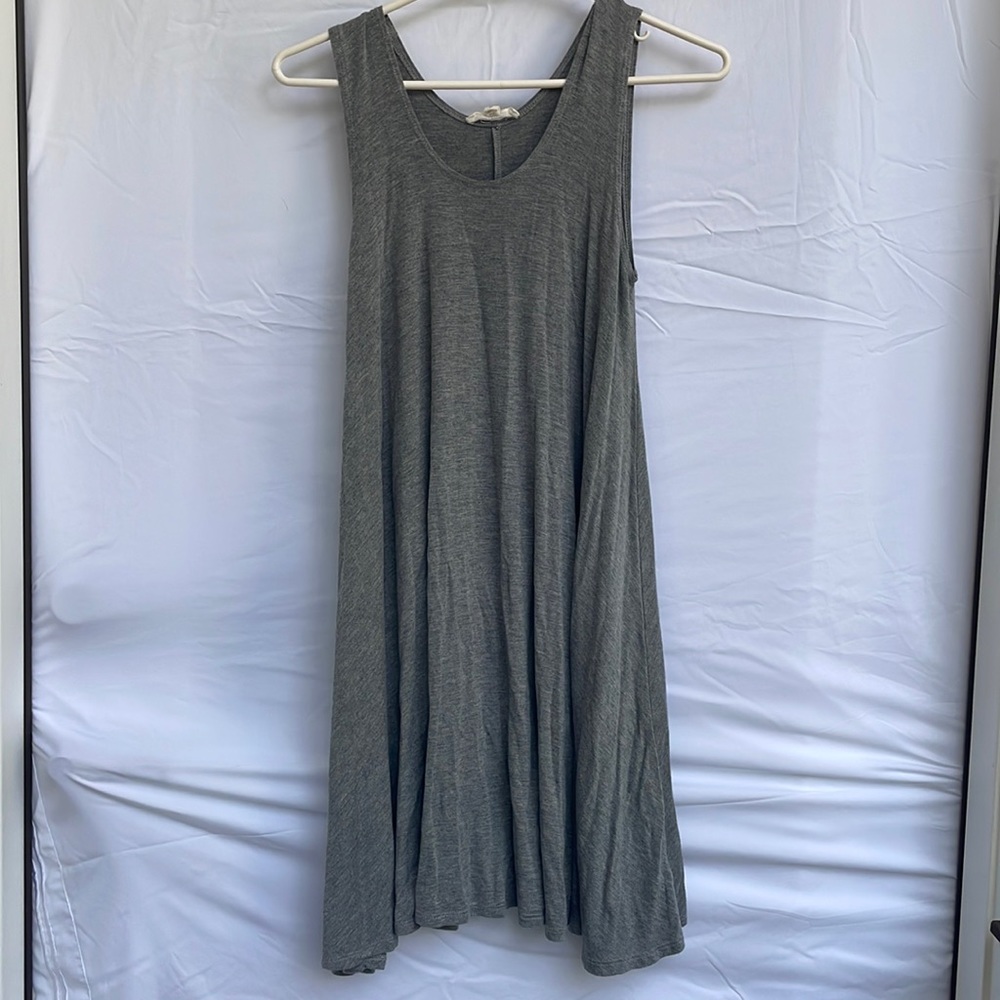 Grey mini dress